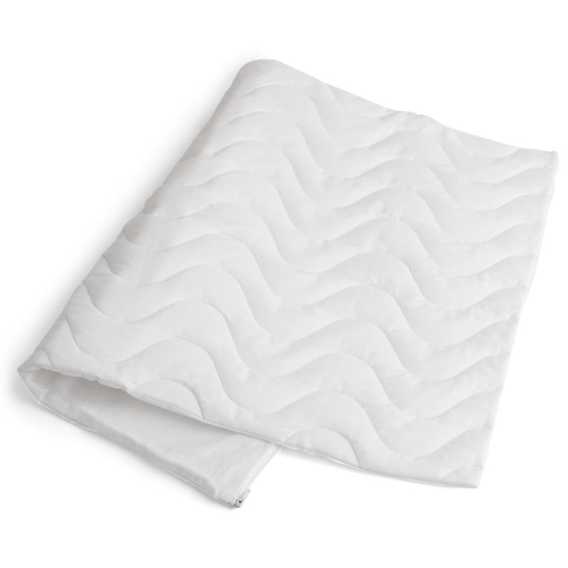 Mediflow Quilted Pillow Protector: Zippered Protection from Dust and Allergens  Adds a Layer of Luxury and Comfort - Image 1